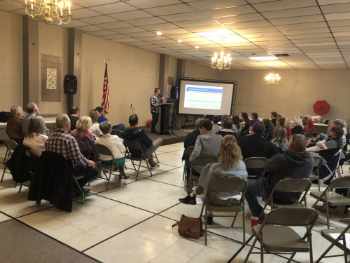 Former Army intelligence captain, Seth Keshel, speaking